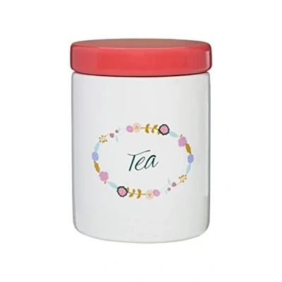 Image of Premier Housewares Amelie Tea Canister Multi Colour