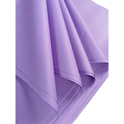Image of 240 Lilac Tissue Paper Sheets, Acid Free Paper, Art Gift Wrap Tissue, for Decorations