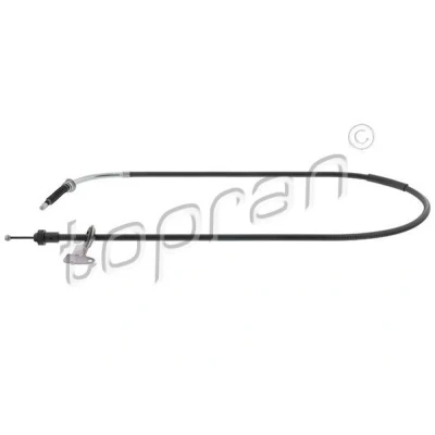 Image of 1514215, 34406777400, 34411514215 Brake Cable TOPRAN 501 102 Left Rear MINI: Hatchback, Convertible