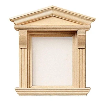 Image of Dolls House Victorian Single Window Miniature Builders DIY1:12 Scale Wooden