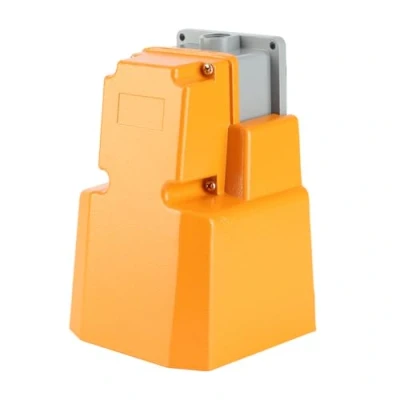 Image of Foot Switch Pedal 250V 10A Momentary Heavy Duty Oil Resistant On/Off with Guard Aluminum Alloy