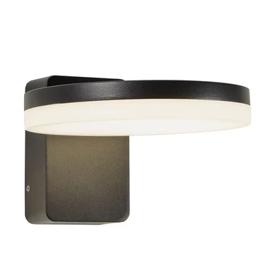 Image of Corte 4000k LED Outdoor Modern Wall Lamp Black IP65