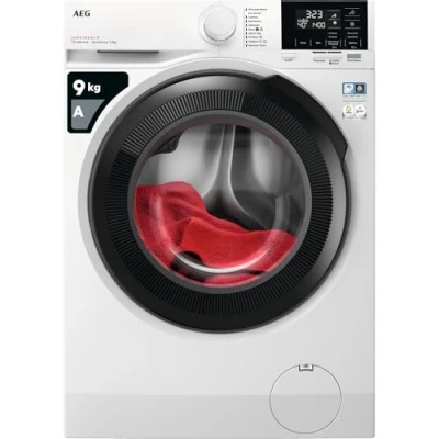 Image of AEG 6000 Series Washing Machine LFR61944AD, ProSense Freestanding Machine, WiFi Connected, 9kg Load, 1400rpm Spin, Energy Class A, White