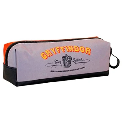 Image of Harry Potter Gryffindor FAN Square Pencil Case, Red, 21 x 8 cm