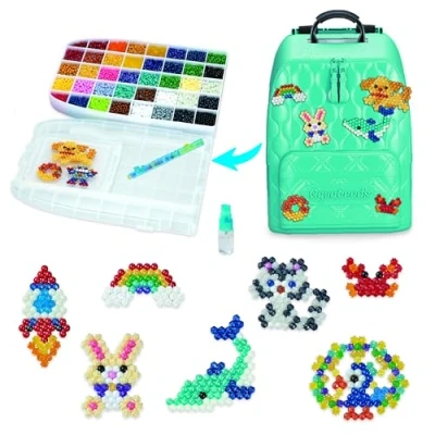 Image of Aquabeads Deluxe Craft Backpack Arts &amp; Crafts Bead kit 31993