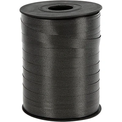 Image of Creativ 20213 Company 10 mm x 250 m Gift Ribbon, Traditional Black