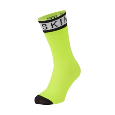 Image of SEALSKINZ Scoulton Unisex Waterproof Warm Weather Mid Length Bamboo Lined Sock Seamless, Thin &amp; Comfortable Hydrostop to Block Water Penetration