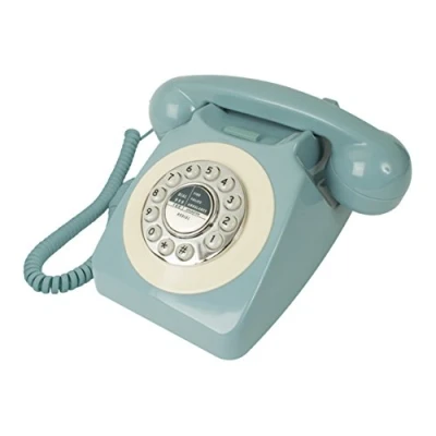 Image of Benross Retro Blue Telephone