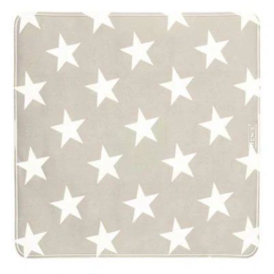 Image of WENKO Stella Taupe Non Slip Shower Mat with Suction Cups Plastic TPR 54 x cm