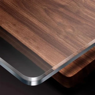 Image of Eiauiuo Crystal Clear Transparent Tablecloth Waterproof, Heat &amp; Scratch Resistant Table Protector Film, Made To Measure, Vinyl Cover, Dustproof Mat For Dining Kitchen(Thickness 2