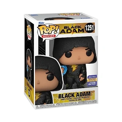 Image of Funko POP! Movies: DC Black Adam With Cloak Amazon Exclusive Collectable Vinyl Figure Gift Idea Official Merchandise Toys for Kids &amp; Adults Movies Fans Model Collectors