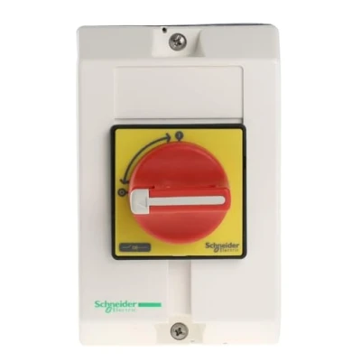 Image of Schneider Electric, TeSys Vario enclosed, emergency switch disconnector, 32A, IP65, VCF2GE