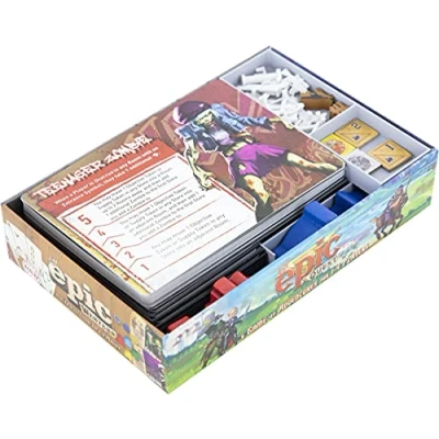 Image of Feldherr Organizer compatible with Tiny Epic Zombies board game box