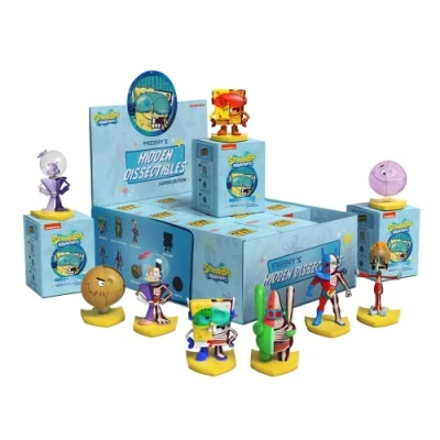Image of Mighty Jaxx Freeny&#039;s Hidden Dissectibles Spongebob Squarepants Series 4 (Super Edition) Blind Box Toy Collectible Figurines One Pack Contains Random Figure