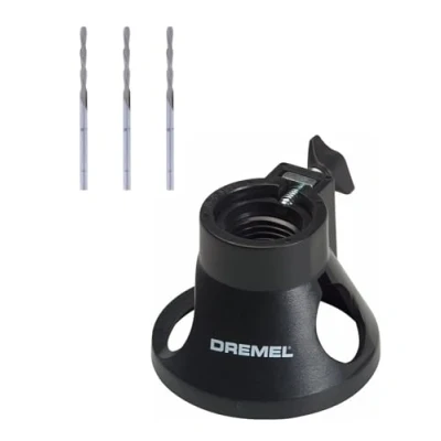 Image of Dremel 565 Multi Purpose Cutting Kit, Accessory Set with 1 Guide and 3 Bits for Precision Cuts
