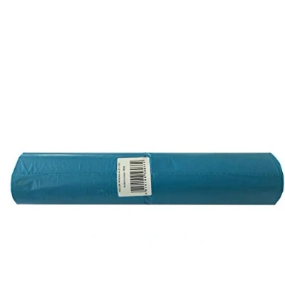 Image of Paclan Rubbish Bags 25 x 120 L, Blue, Pack of 250