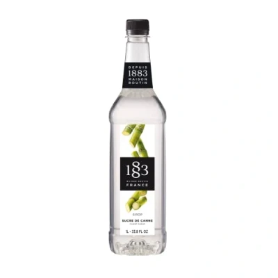 Image of 1883 Maison Routin Premium Cane Sugar Syrup for Cocktails, Mocktails, Coffee &amp; Iced Tea PET 1L