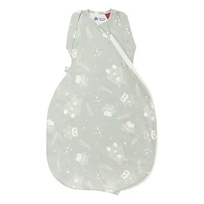 Image of Tommee Tippee Baby Sleep Bag for Newborns, The Original Grobag Swaddle Bag, Hip Healthy Design, Soft Cotton Rich Fabric, 3 6 m, 1.0 TOG, Woodland Gro Friends