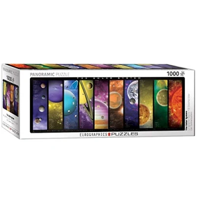 Image of EuroGraphics 6010 0308 The Solar System Puzzle (1000 Piece) Jigsaw, Various