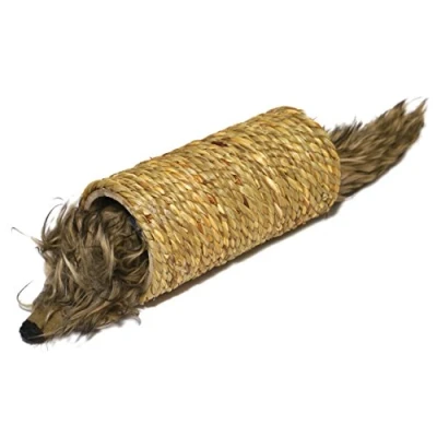 Image of Rosewood Japanese Catnip, Matatabi Silvervine Cat Toy, Seagrass Scratch Toy For Cats, Interactive Play