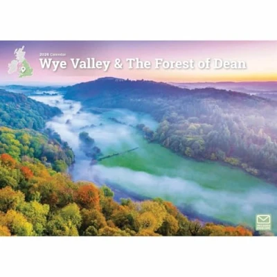 Image of Carousel Worldwide, Wye Valley &amp; The Forest of Dean 2026 A4 Wall Calendar