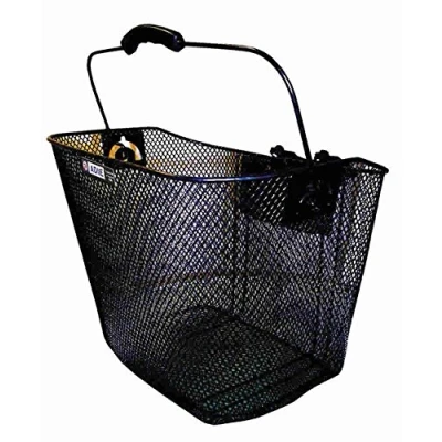 Image of Front Mesh Wire Basket With Quick Release Bracket