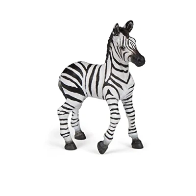 Image of Papo WILD ANIMAL KINGDOM Figurine, 50123 Zebra foal, Multicolour