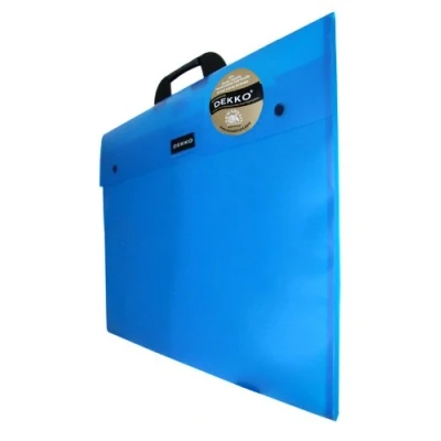 Image of Westfolio Type G Expandable Folio Carry Case Blue A3, For Art, Paper, Bag Folder, Essentials Students Artwork, School, Art Class, University, College, Homework, Projects
