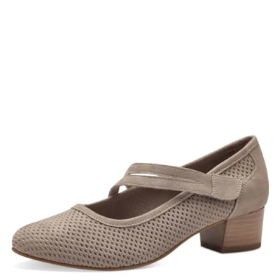 Image of Jana Women&#039;s 8 24363 42 Pumps, Light Grey, 4 UK