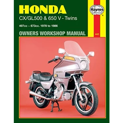 Image of Honda CX/GL500 &amp; 650 V Twins (78 86) Haynes Repair Manual