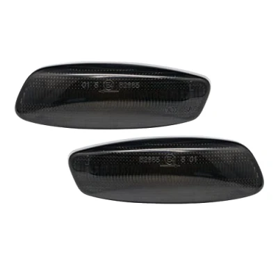 Image of Set LED Side Indicators compatible with Peugeot various models Smoke incl. Dynamic Running Light