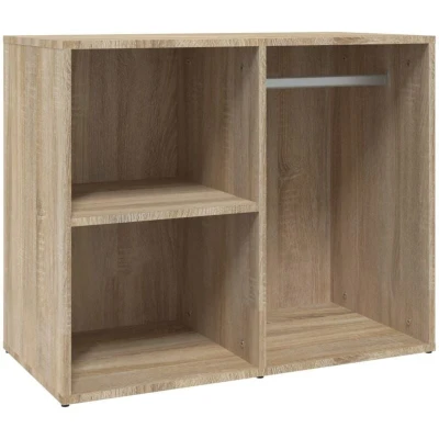 Image of vidaXL Dressing Cabinet Sonoma Oak 80x40x65 cm Engineered Wood