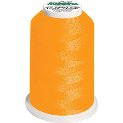 Image of Madeira Overlock Thread, Polyester, # 8821 Ecru/Yellow, 1000 m