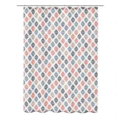 Image of Kleine Wolke Breeze Shower Curtain 180 x 200 cm Multi Coloured 100% Polyester