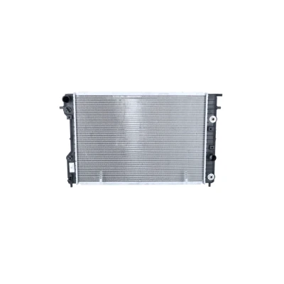 Image of 1300217, 52463046, 52485464, 6302007 Engine radiator NRF 519689 Aluminium 653mm 445mm 30mm with mounting parts Brazed cooling fins