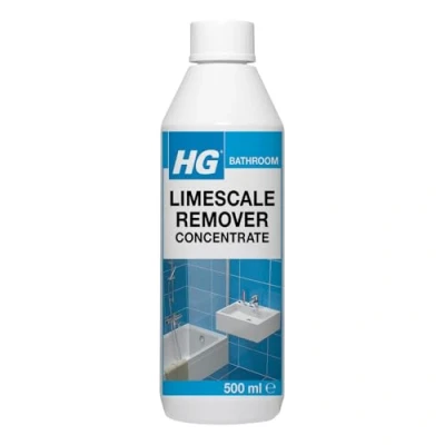 Image of HG Limescale Remover Concentrate, Sink Tap &amp; Toilet Remover, Multi Surface Cleaner Descaler, Bathroom for Shower Heads, Baths Screens 500ml