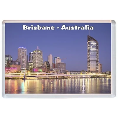 Image of Brisbane Australia Jumbo Fridge Magnet ID275
