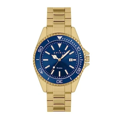 Image of Spirit Men&#039;s Analog Quartz Watch with Stainless Steel Strap SP3000
