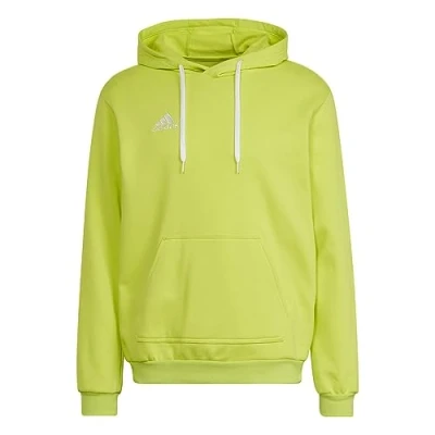 Image of adidas Men&#039;s Entrada 22 Hooded Sweat, team semi sol yellow, S