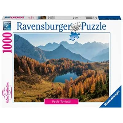 Image of Ravensburger 16781 4 Lake Bordaglia Puzzle, Multi Coloured, 1000 Pezzi