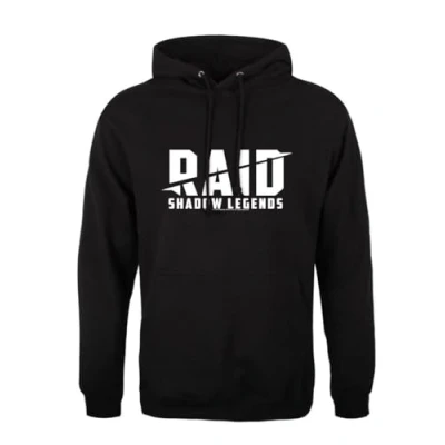Image of Raid: Shadow Legends RAID Logo Black Pullover Hoodie