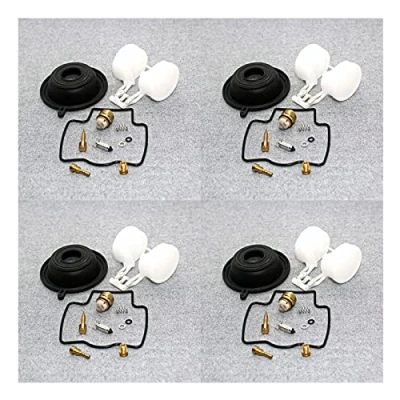 Image of Carburetor Kit Carb Repair For Zxr750 1989 1995 Zx750j Zxr Zx 750 Oil Cup Float Piston Diaphragm, Motorcycle Fuel System Rebuild Carberature