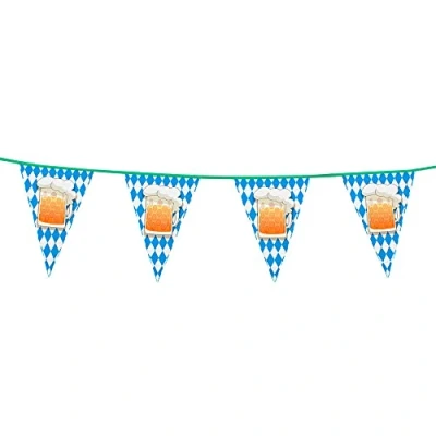 Image of Boland Filare 54200 Beer Party Tankard Flags, Blue/White