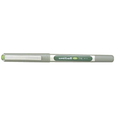 Image of uni ball Eye Fine UB 157 Rollerball Pen Green, Pack of 12