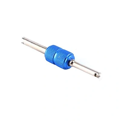 Image of Tyre Valve Core Wrench Remover Steel Double Head Removal Tool Car Motorcycle Air Conditioning Repair Tools for decorations