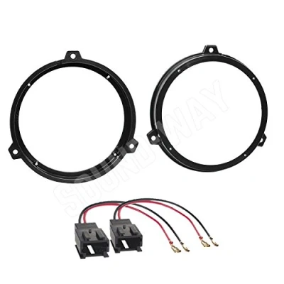 Image of Sound way Car Radio Speaker Installation Kit Adapter with 2 x Cable 16.5 cm Compatible Fiat Panda