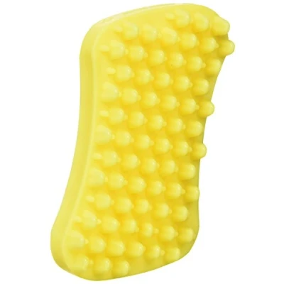 Image of Pet + Me Multi functional Grooming Brush for Short Hair Dog, Yellow