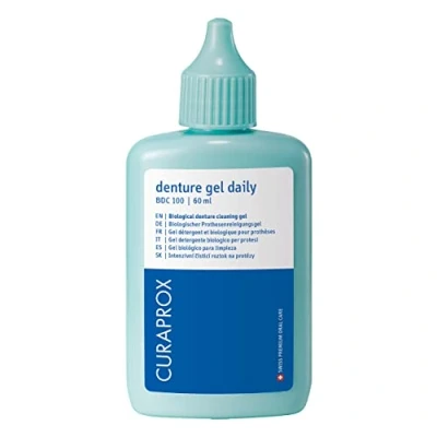 Image of Curaprox Daily Gel Denture Cleanser 60ml