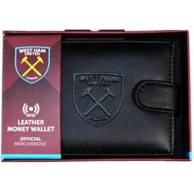 Image of West Ham United RFID Leather PU Wallet