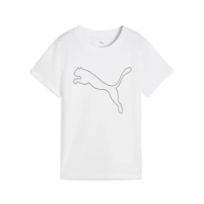 Image of Puma TAD Essential LOGO TEE Sports Tshirt, Women&#039;s, Size: Large, White